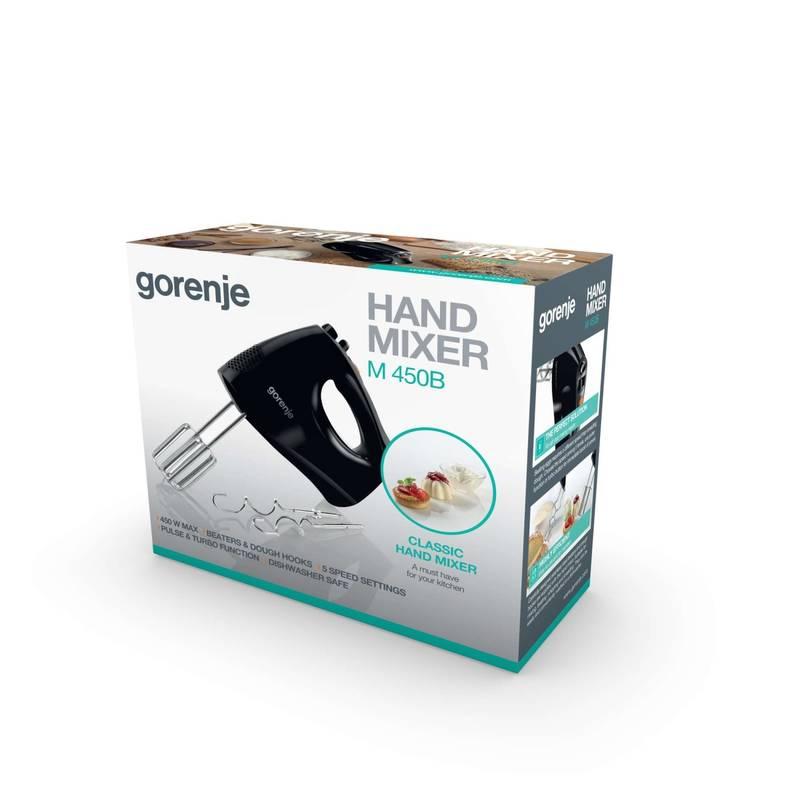 Ruční šlehač Gorenje M450B černý