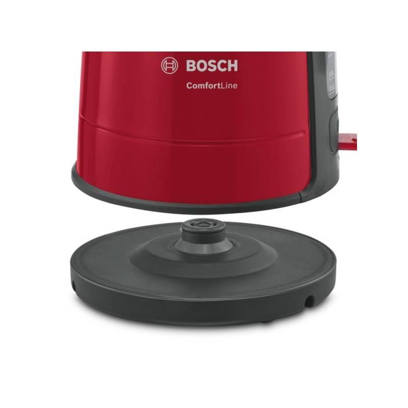 Rychlovarná konvice Bosch ComfortLine TWK6A014 černá červená