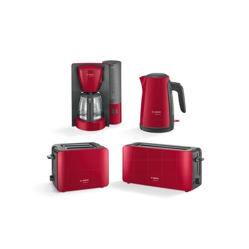Rychlovarná konvice Bosch ComfortLine TWK6A014 černá červená