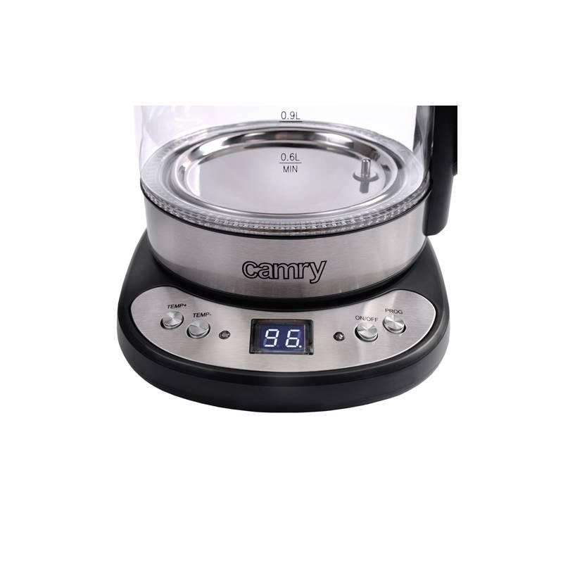 Rychlovarná konvice Camry CR1242 sklo