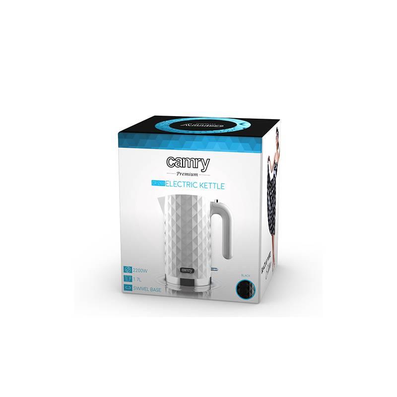 Rychlovarná konvice Camry CR1269W bílá