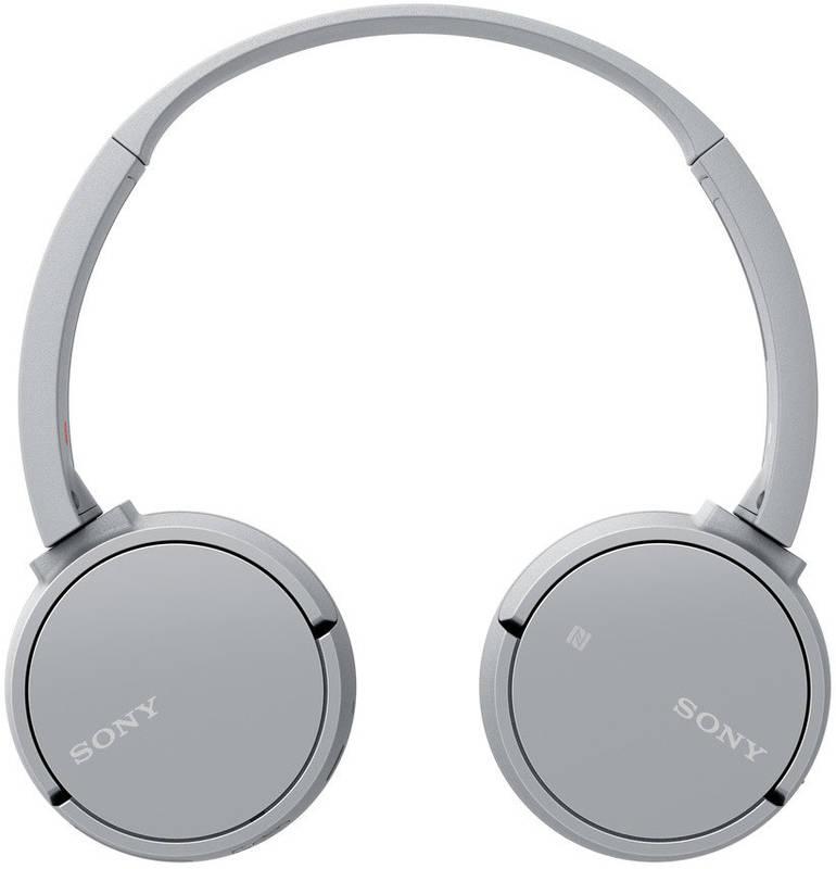Sluchátka Sony WH-CH500H šedá