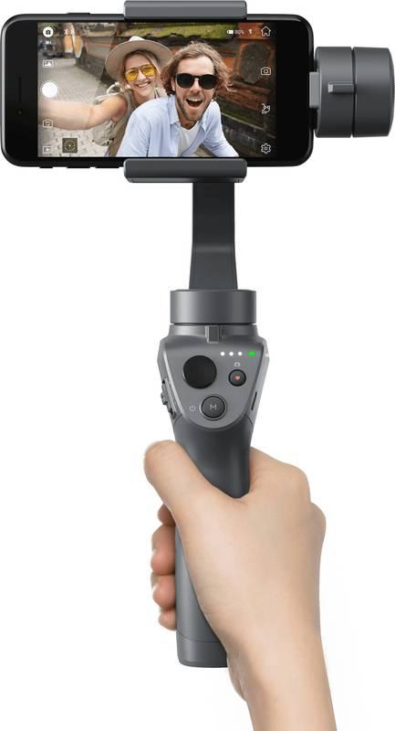 Stabilizátor DJI OSMO Mobile 2, 3 osy černý, Stabilizátor, DJI, OSMO, Mobile, 2, 3, osy, černý