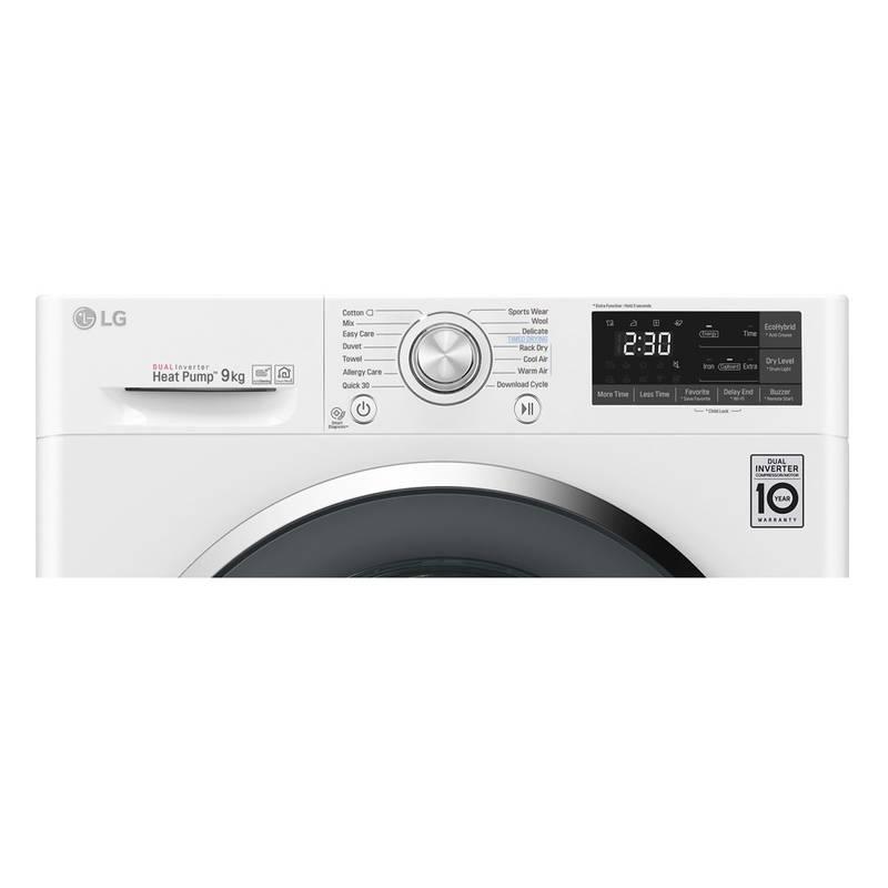 Sušička prádla LG RC91U2AV2W bílá