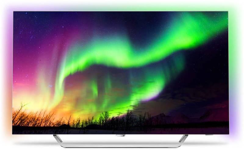 Televize Philips 65OLED873 stříbrná