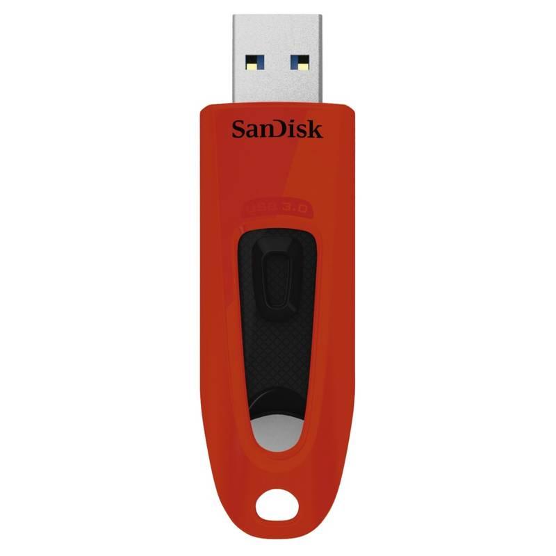 USB Flash Sandisk Ultra 64 GB červený