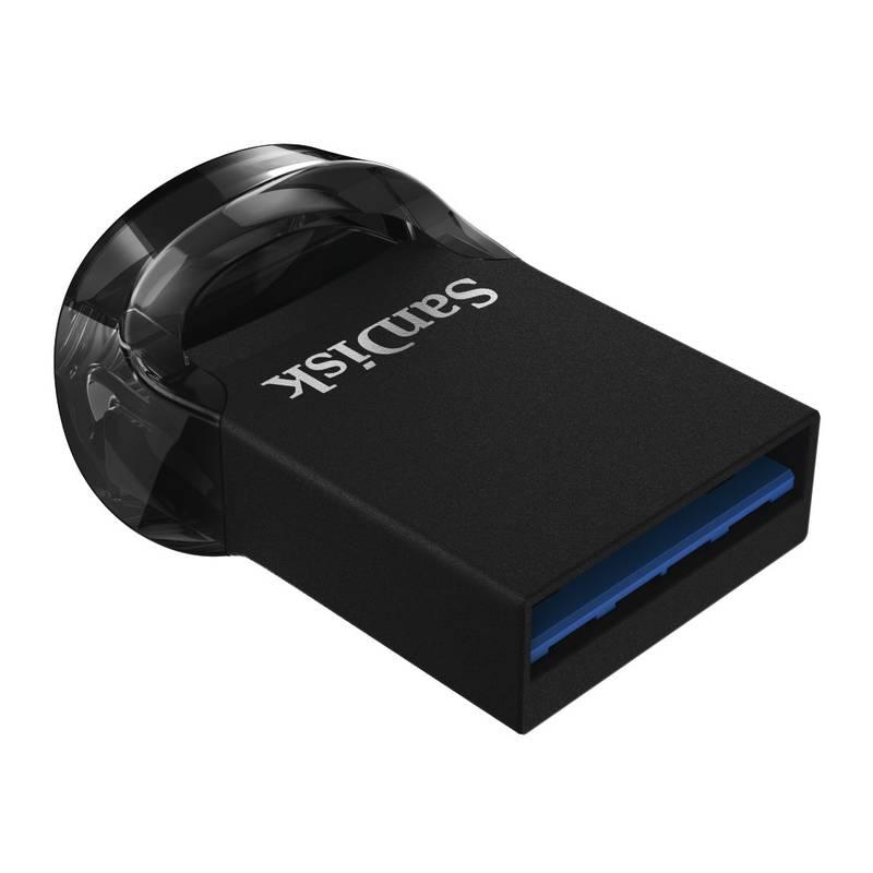 USB Flash Sandisk Ultra Fit 128GB černý, USB, Flash, Sandisk, Ultra, Fit, 128GB, černý