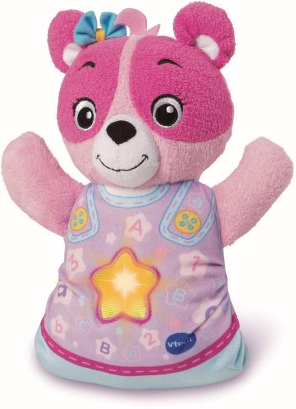 Usínáček Vtech Medvídek CZ - růžový