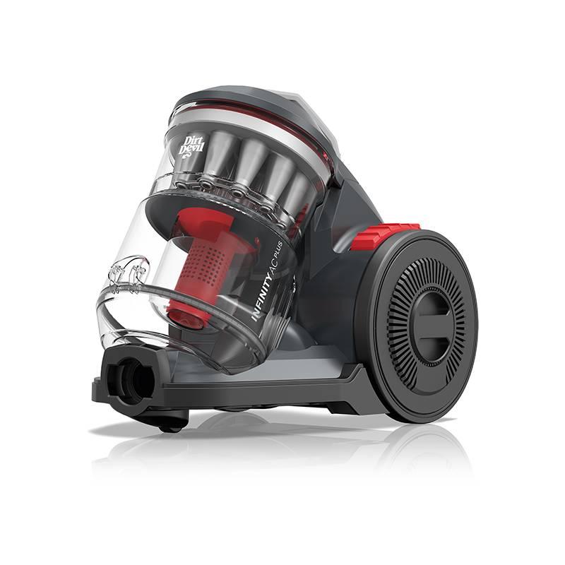 Vysavač podlahový Dirt Devil Infinity AC Plus šedý