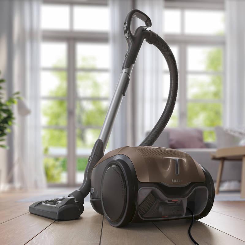 Vysavač podlahový Electrolux PURED9 PD91-6PTX hnědý