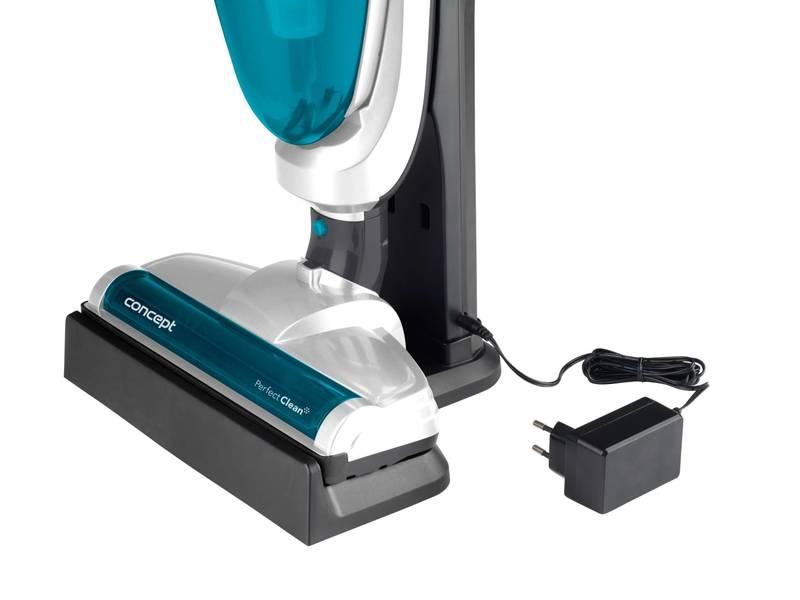 Vysavač tyčový Concept Perfect Clean VP4115 bílý tyrkysový