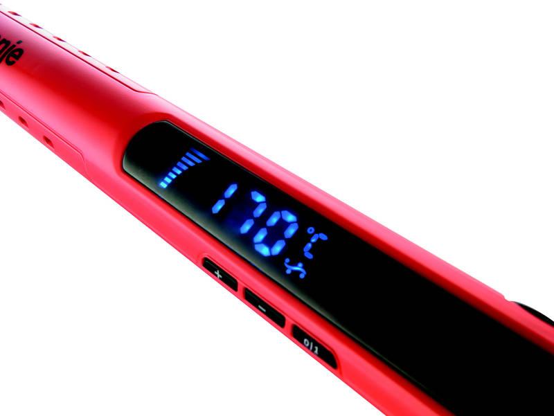 Žehlička na vlasy Gorenje HS110PR červená