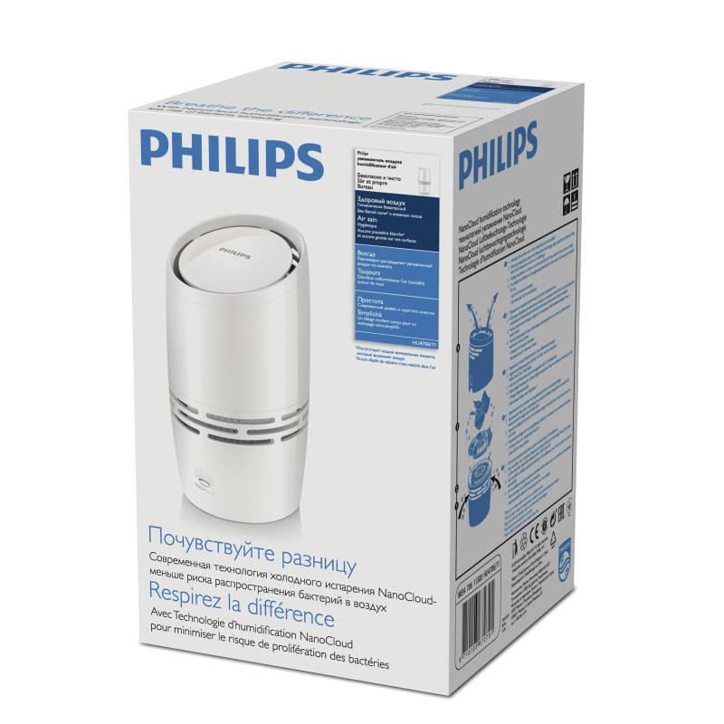 Zvlhčovač vzduchu Philips HU4706 11 bílý, Zvlhčovač, vzduchu, Philips, HU4706, 11, bílý