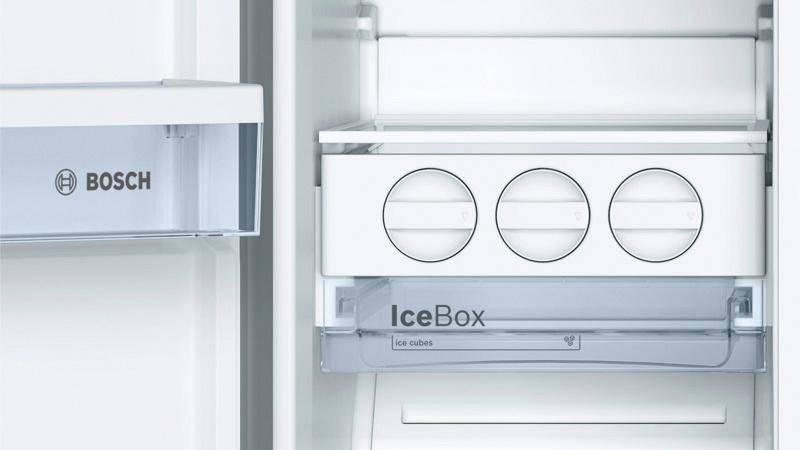 Chladnička s mrazničkou Bosch KAN92VI35 nerez