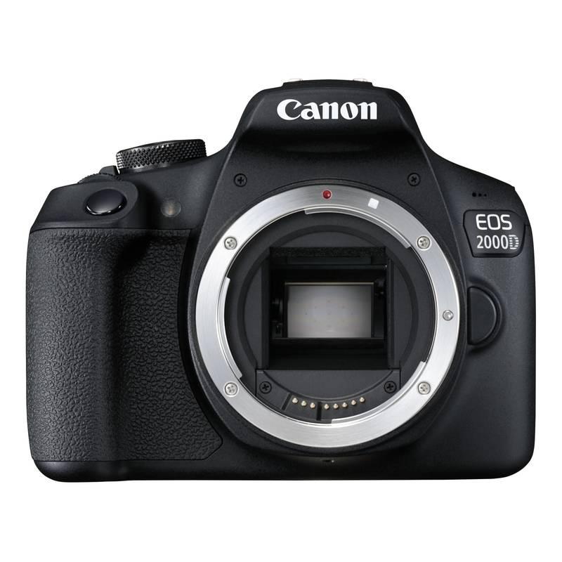 Digitální fotoaparát Canon EOS 2000D 18-55 IS II SB130 16GB karta černý