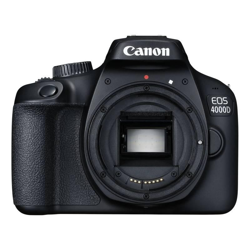 Digitální fotoaparát Canon EOS 4000D 18-55 DC III 75-300 DC černý, Digitální, fotoaparát, Canon, EOS, 4000D, 18-55, DC, III, 75-300, DC, černý
