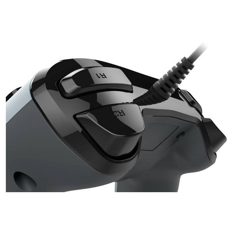 Gamepad Nacon Wired Compact Controller pro PS4 - camouflage šedý