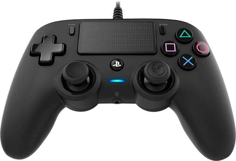 Gamepad Nacon Wired Compact Controller pro PS4 černý