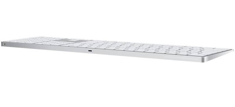 Klávesnice Apple Magic s numerickou klávesnicí - Czech bílá