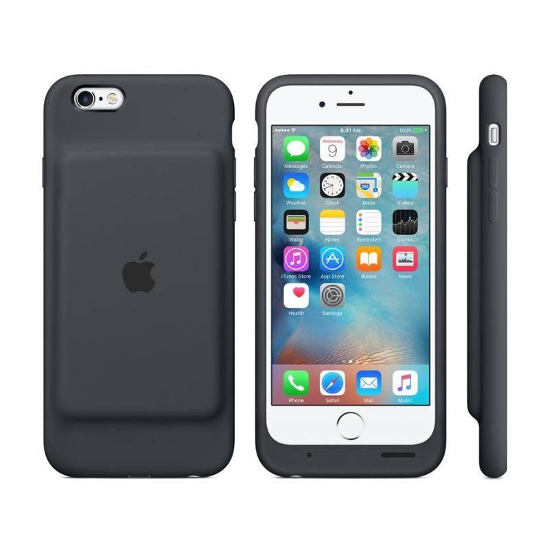 Kryt na mobil Apple Smart Battery Case pro iPhone 6 6s - uhlově šedá