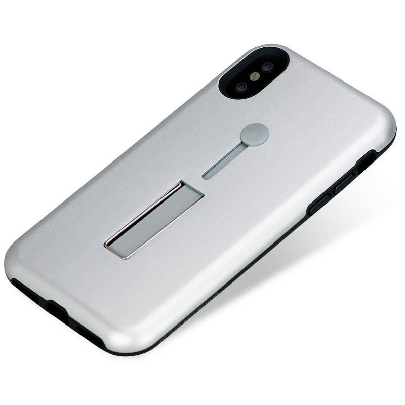 Kryt na mobil Bling My Thing Selfie Loop Silver Crystal pro Apple iPhone X, Swarovski