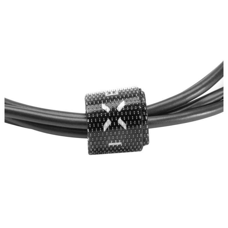 Nabíječka do sítě FIXED 1x USB, 2,4A Lightning kabel černá