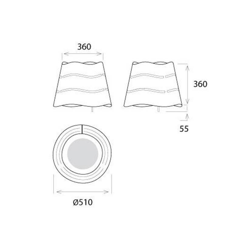 Odsavač par Elica WAVE IX F 51