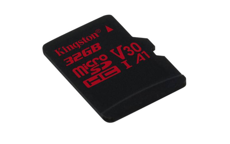 Paměťová karta Kingston Canvas React microSDHC 32GB UHS-I U3