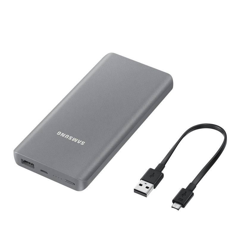 Powerbank Samsung 10000 mAh, micro USB šedá