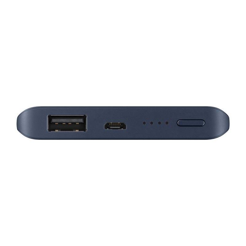 Powerbank Samsung 5000 mAh, micro USB modrá, Powerbank, Samsung, 5000, mAh, micro, USB, modrá
