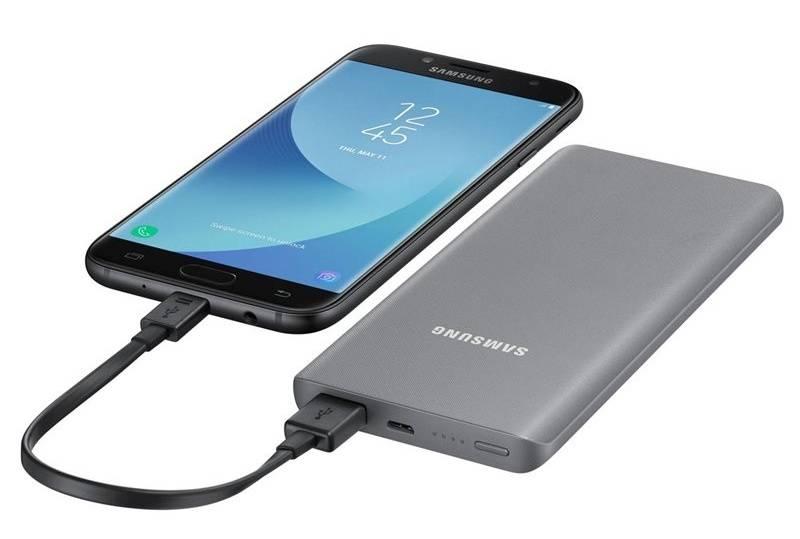 Powerbank Samsung 5000 mAh, micro USB šedá