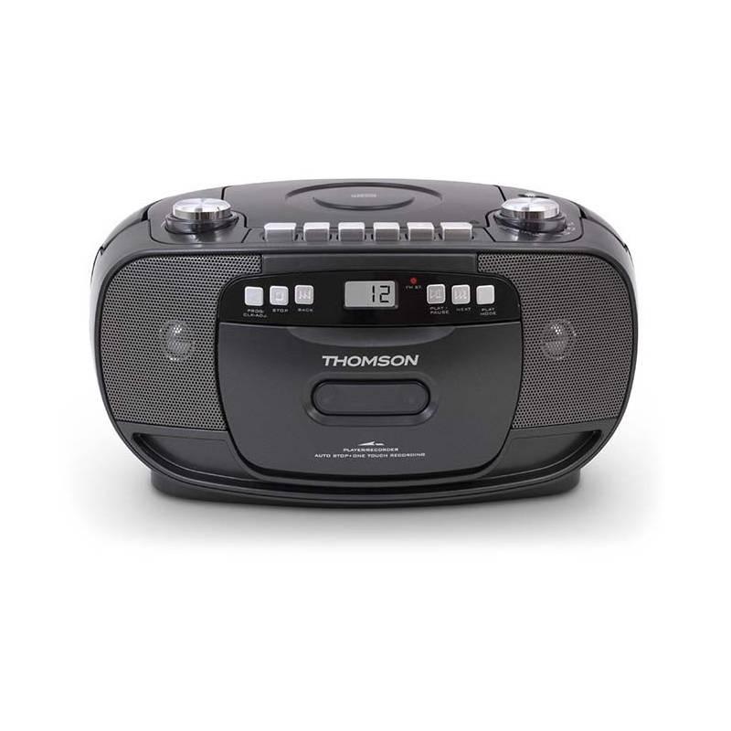 Radiomagnetofon s CD Thomson RK200CD černý