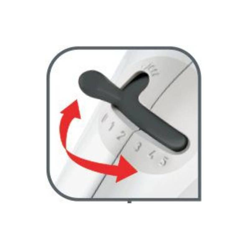 Ruční šlehač Tefal HT2501B1 šedý bílý