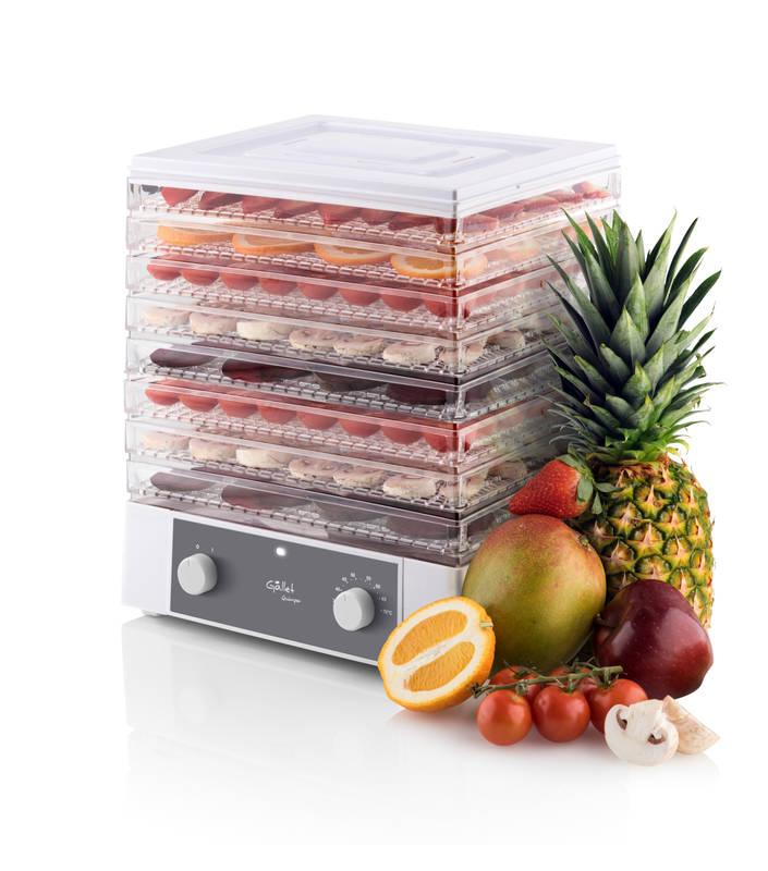 Sušička ovoce Gallet Quimper DES 122 šedá bílá