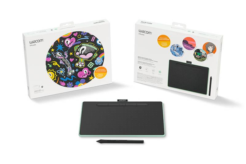 Tablet Wacom Intuos M Bluetooth - pistáciový