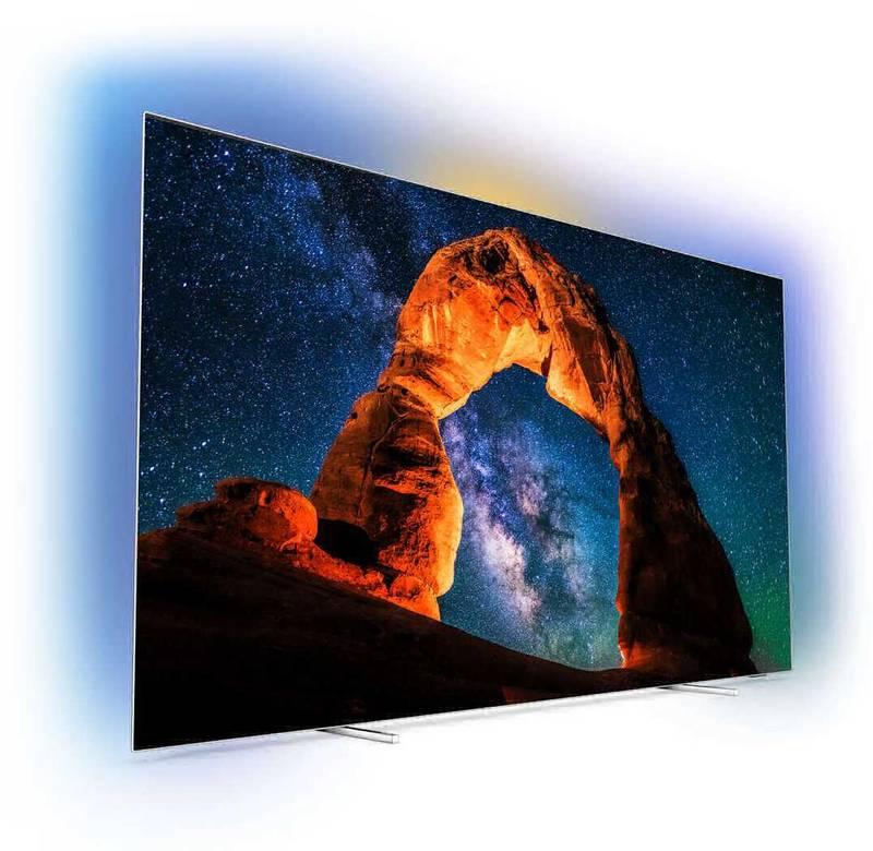 Televize Philips 55OLED803 stříbrná