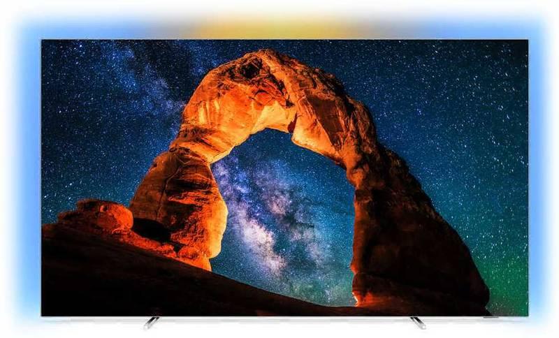 Televize Philips 55OLED803 stříbrná