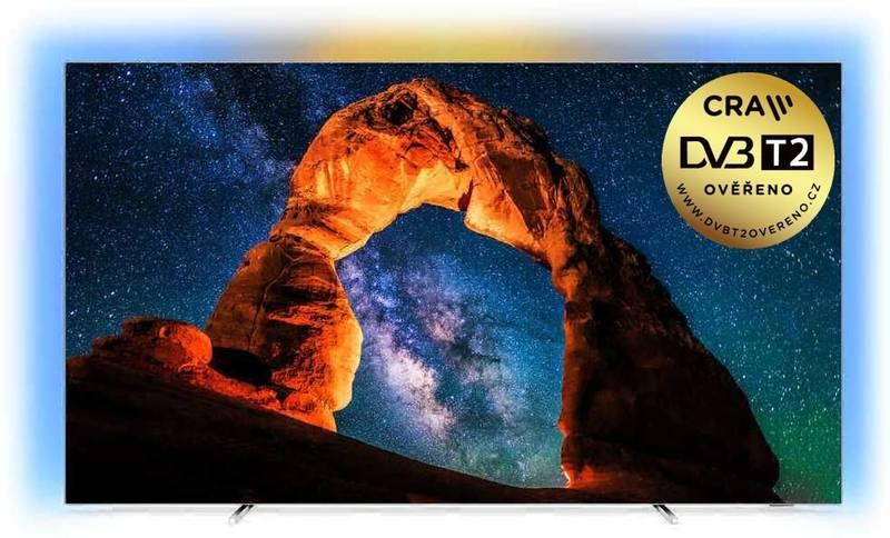 Televize Philips 65OLED803 stříbrná