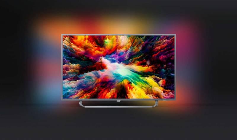 Televize Philips 65PUS7303 stříbrná