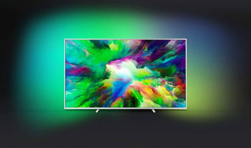 Televize Philips 75PUS7803 stříbrná