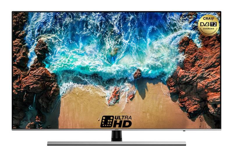 Televize Samsung UE55NU8002 černá stříbrná