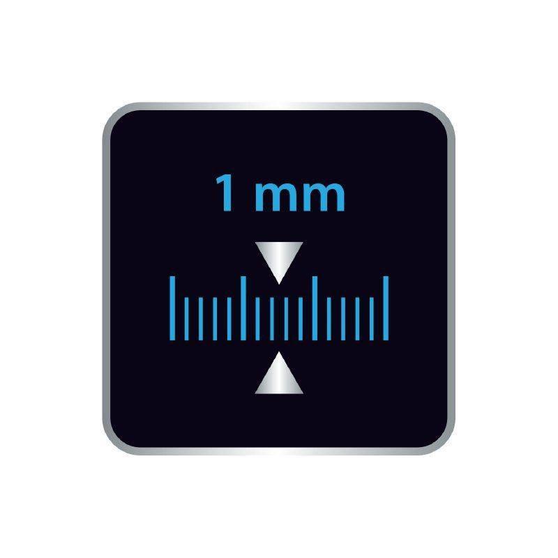 Zastřihovač vousů Rowenta TN2800F4 černý modrý