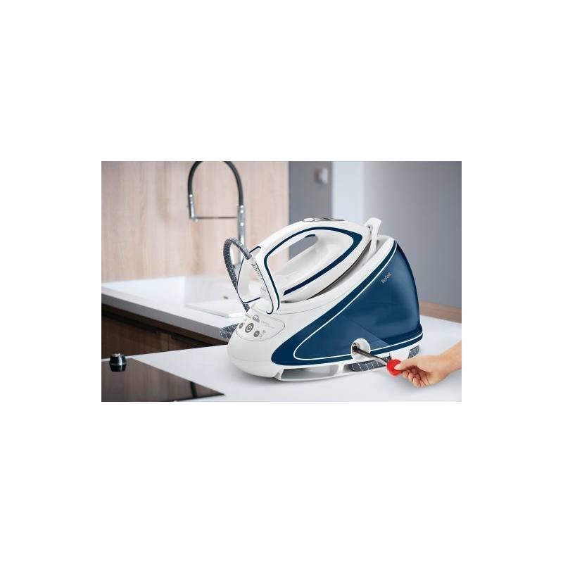 Žehlicí systém Tefal ProExpress Ultimate GV9570E0 bílá modrá, Žehlicí, systém, Tefal, ProExpress, Ultimate, GV9570E0, bílá, modrá