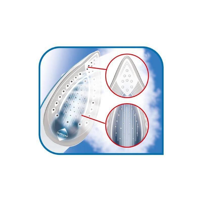 Žehlička Tefal FV4980E0 bílá modrá