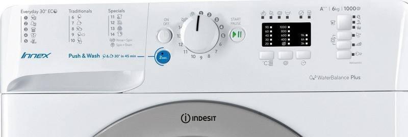 Automatická pračka Indesit BWSA 61053 WSG bílá