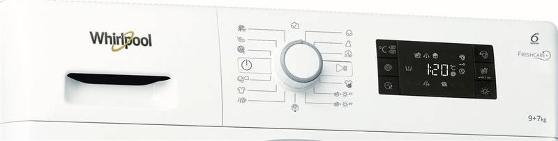 Automatická pračka se sušičkou Whirlpool FWDG97168WS EU bílá