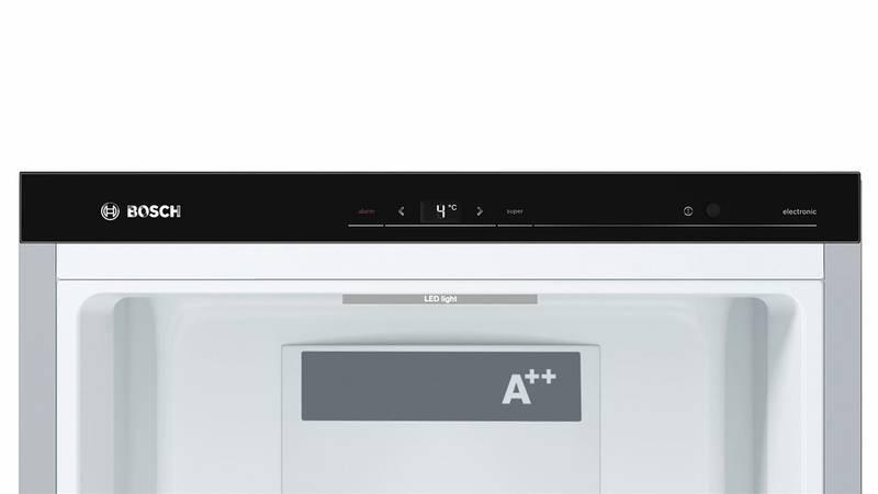 Chladnička Bosch KSW36BI3P nerez
