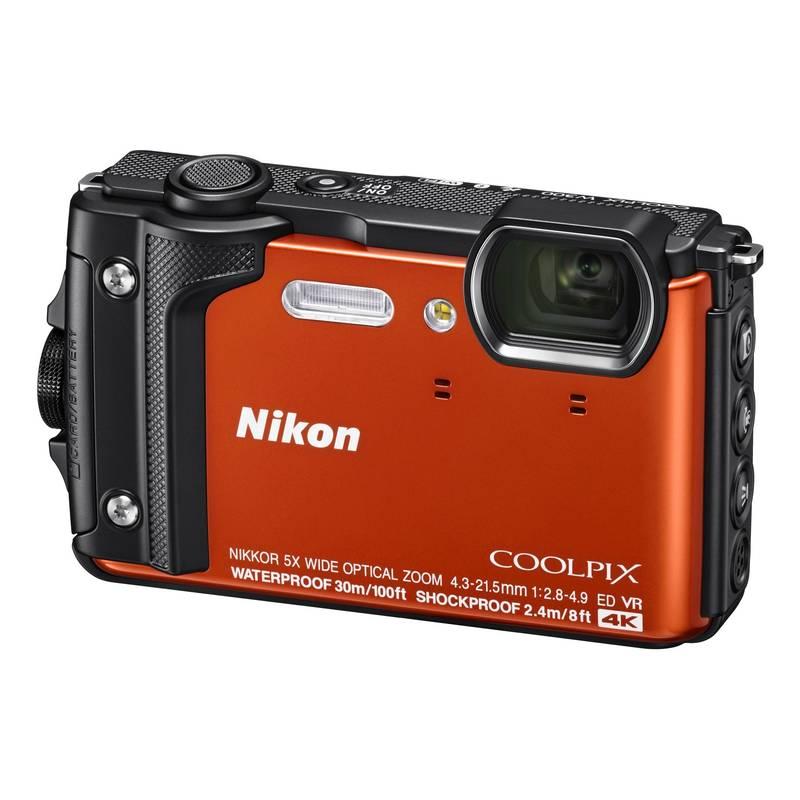 Digitální fotoaparát Nikon Coolpix W300, Holiday Kit oranžový, Digitální, fotoaparát, Nikon, Coolpix, W300, Holiday, Kit, oranžový