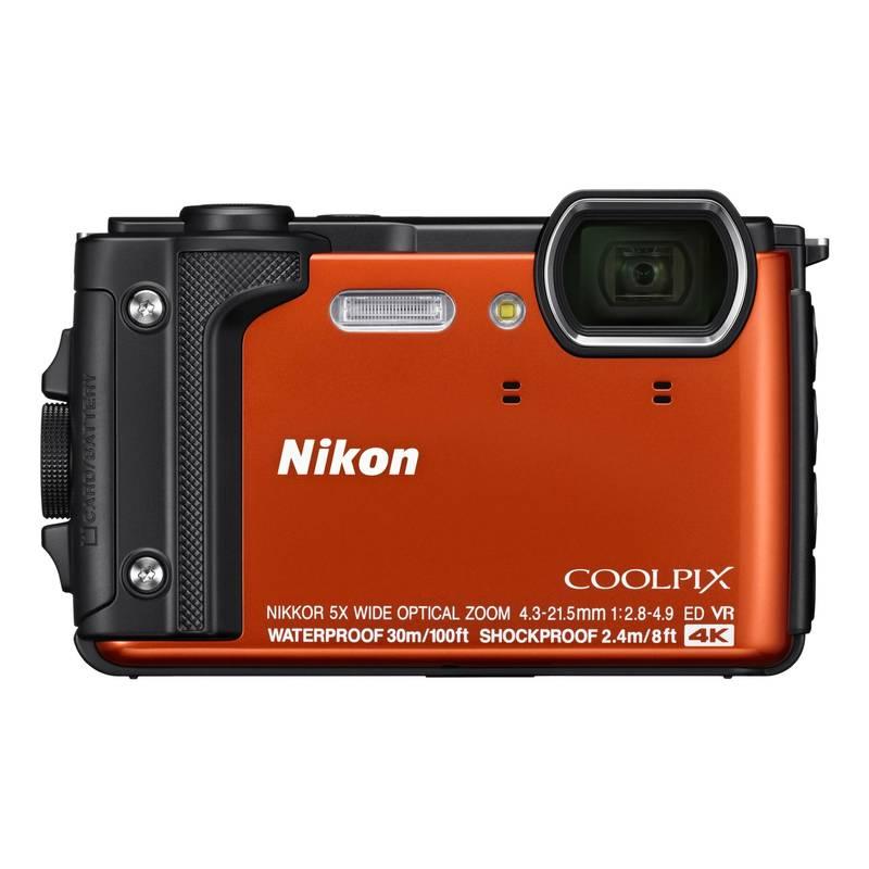 Digitální fotoaparát Nikon Coolpix W300, Holiday Kit oranžový
