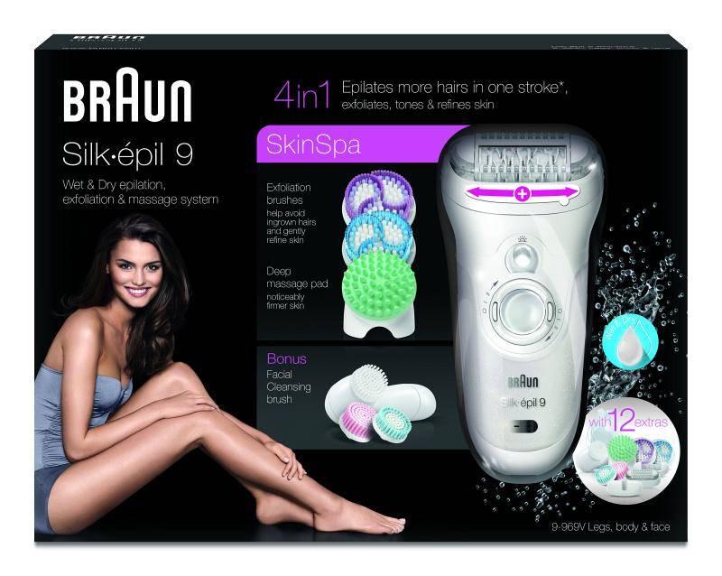 Epilátor Braun Silk-épil 9 9-969V